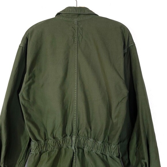 CITIZENS OF HUMANITY Marta Utility Jumpsuit Workwear Coverall Minimal Cargo Army - Picture 8 of 14